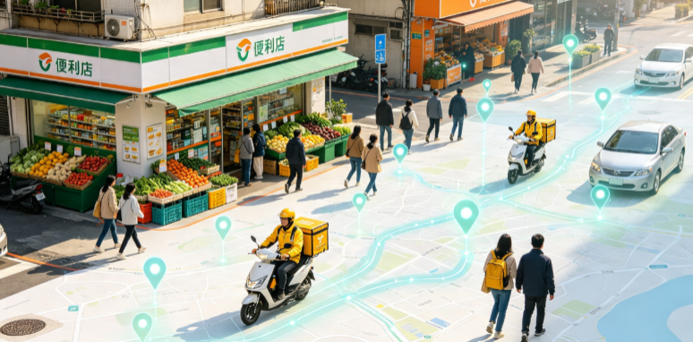 安陆市渗透衣食住行，GEO 地理空间技术重塑大众日常消费服务场景
